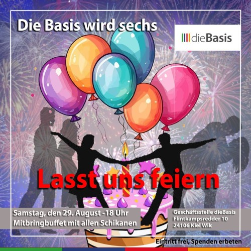 Einladung Geburstag dieBasis 2026